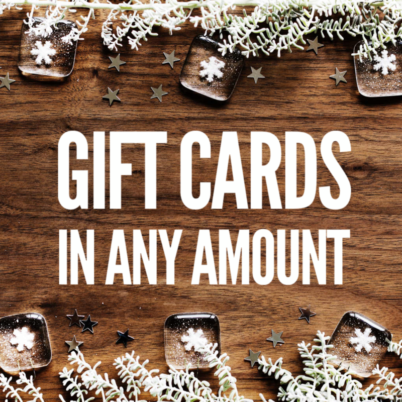 GIFT CARDS