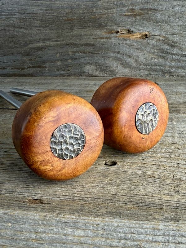 Exotic Ironwood Burl Beaters - One Off