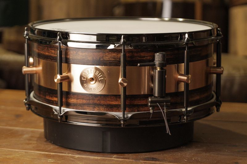 14x6 Copper And Macassar Ebony Hybrid