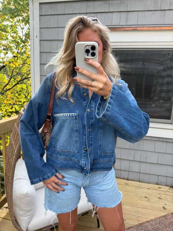 Barbara Stitch Denim Jacket