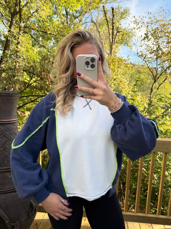 Macy Colorblock Sweatshirt