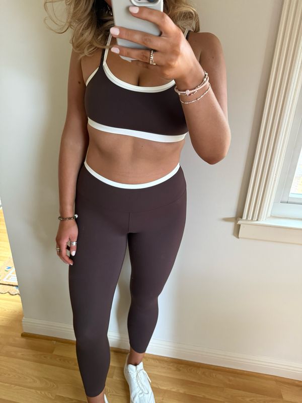 Layered Bra Top- Chocolate Cake