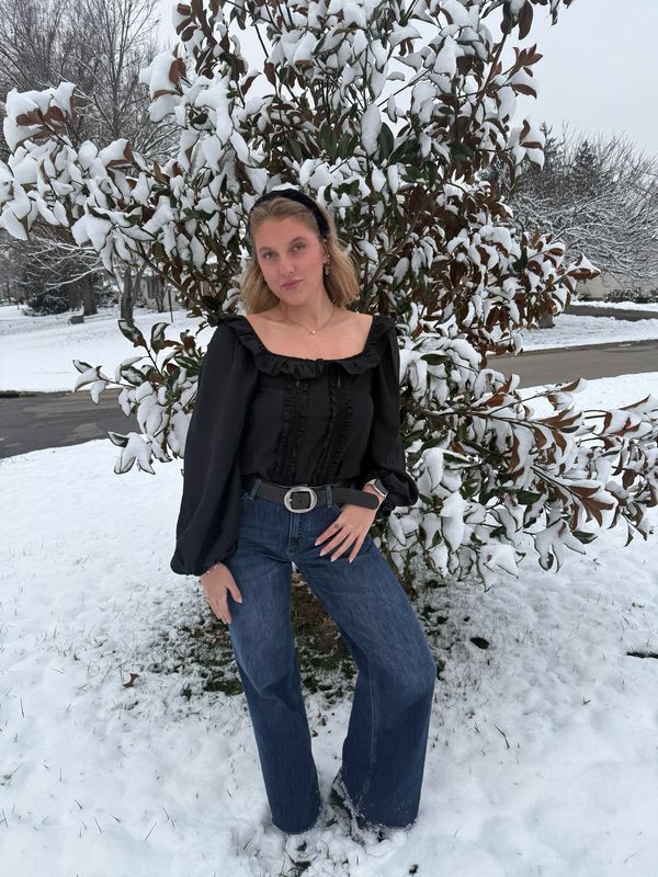 Licorice Open Back Bodysuit