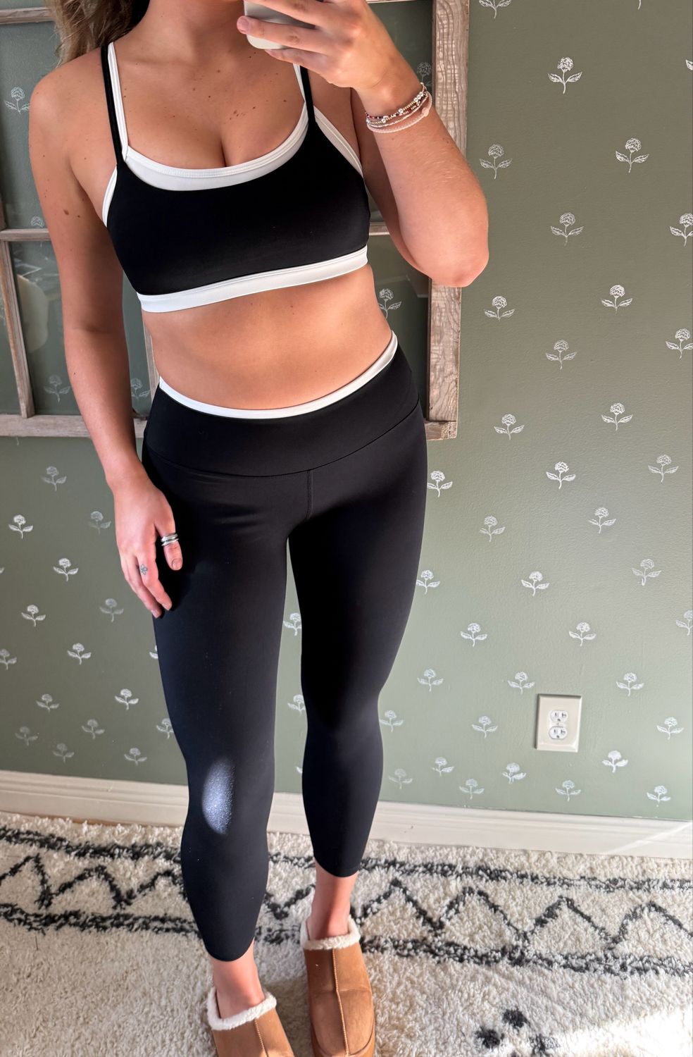 Double Layered Leggings - Zebra Cake