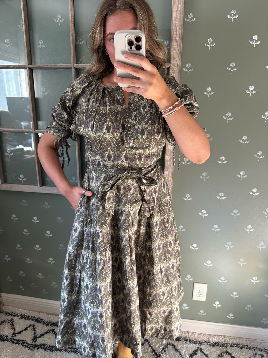 Dani Abstract Midi Dress