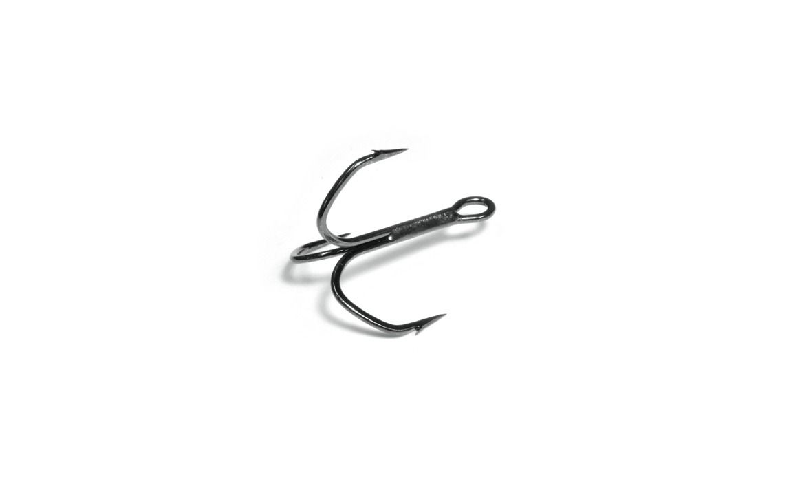 Megabass Katsuage Out-Barb Hook Gun Metal 5pk, Size: #4