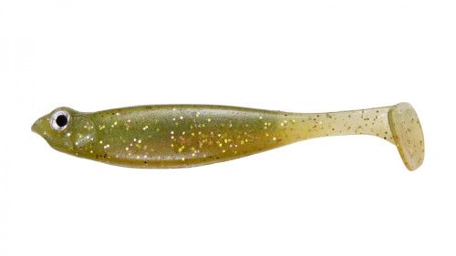 Megabass Hazedong Shad, Size: 3&quot; 8pk, Color: Disco Stain