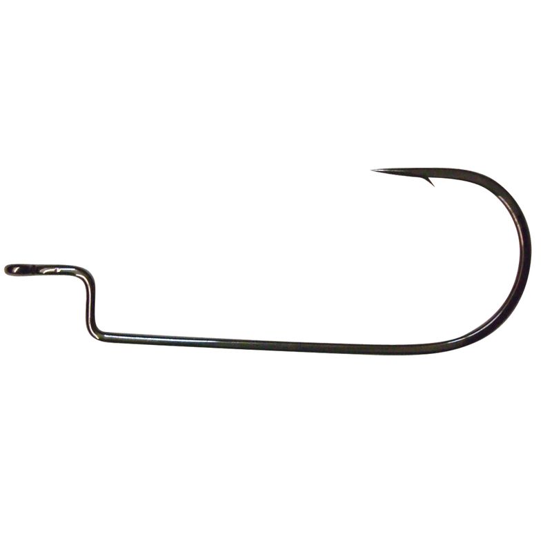 Gamakatsu Offset Round Bend Worm Hooks NS Black