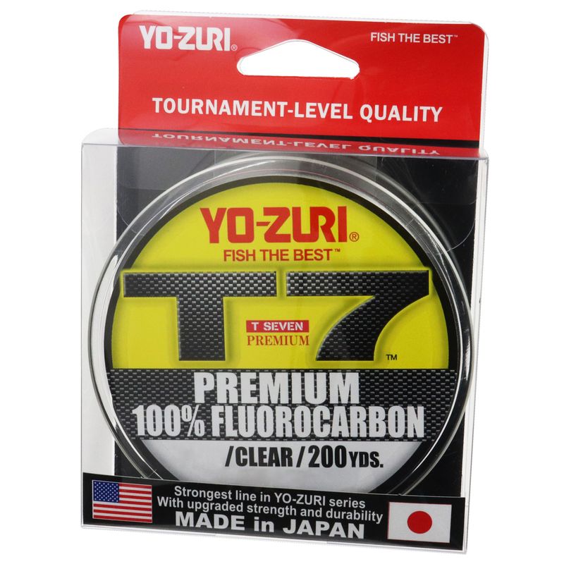 Yo-Zuri T-7 Premium Fluorocarbon 200yd Clear