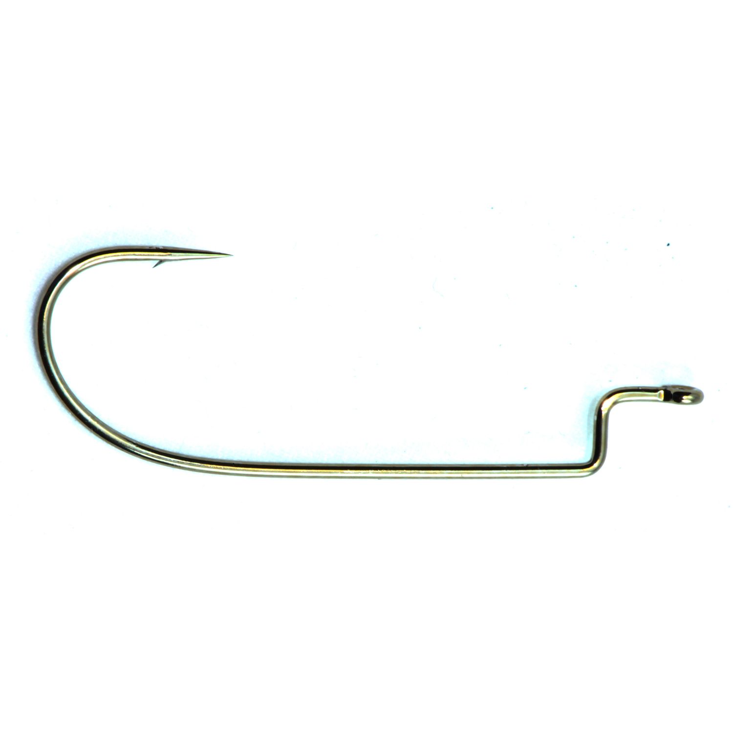 Gamakatsu Worm Offset, Bronze, Size: #1 6pk