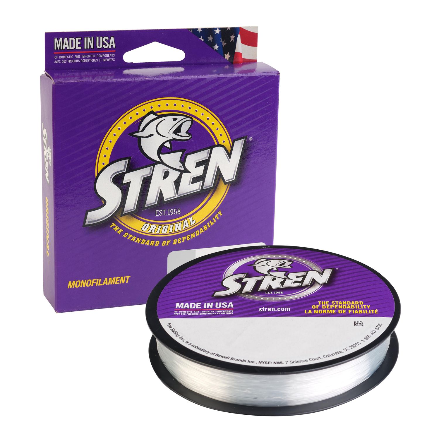 Stren Original Monofilament, Color: Clear, Size: 300yd, 10lb