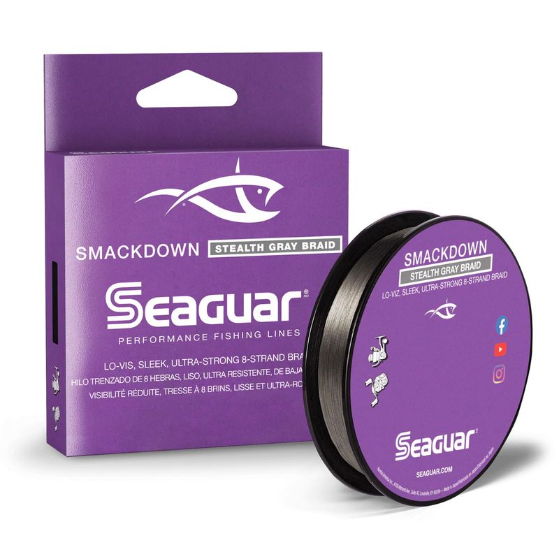 Seaguar Smackdown Braid Stealth Gray, 150yd