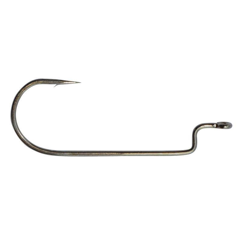 Gamakatsu Offset Round Bend Worm Hooks, Bronze