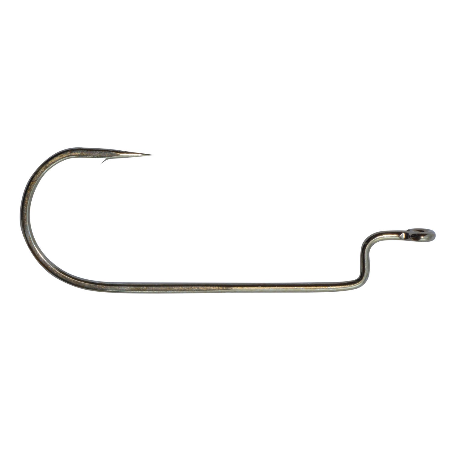 Gamakatsu Offset Round Bend Worm Hooks, Bronze, Size: 5/0 5pk