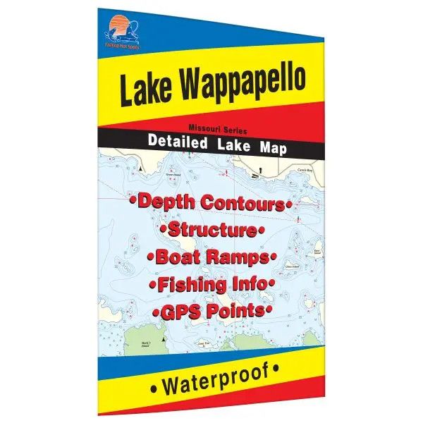 Fishing Hot Spots Map Lake Wappapello