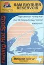 Fishing Hot Spots Map Sam Rayburn Reservoir