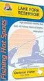 Fishing Hot Spots Map Lake Fork Reservoir