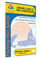 Fishing Hot Spots Map Grand Lake O&#39; Cherokees