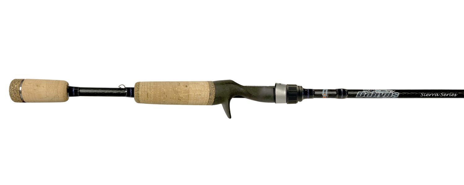 Dobyns Sierra Ultra Finesse Series Casting Rod, Size: SUF 740C