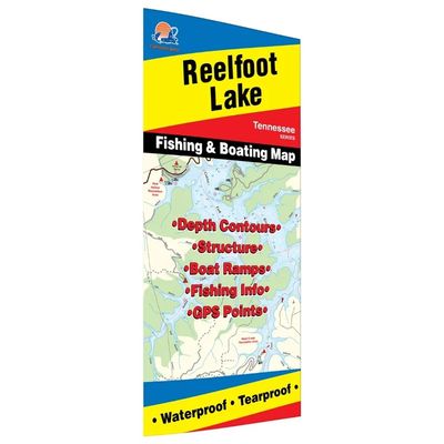 Fishing Hot Spots Map Reelfoot Lake