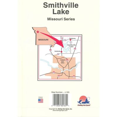 Fishing Hot Spots Map Smithville Lake