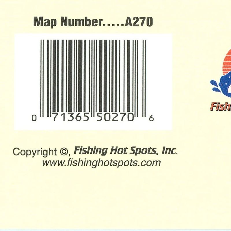 Fishing Hot Spots Map Sardis Lake