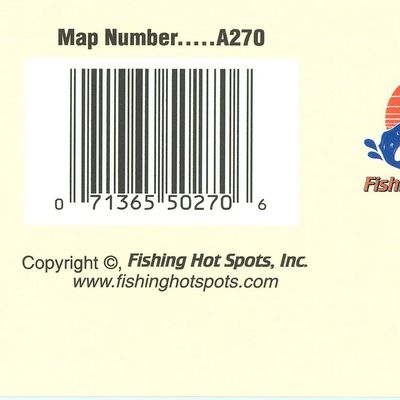 Fishing Hot Spots Map Sardis Lake