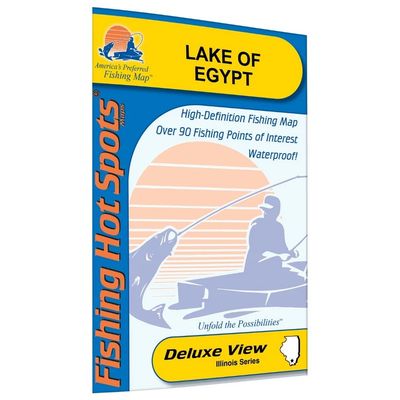 Fishing Hot Spots Map Lake of Egypt