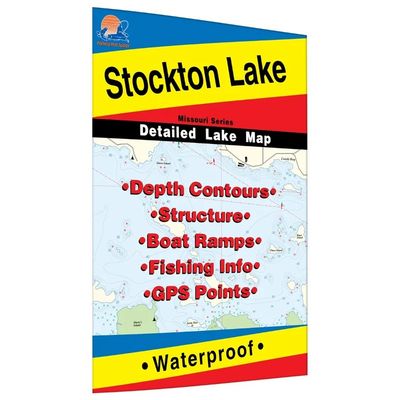 Fishing Hot Spots Map Stockton Lake