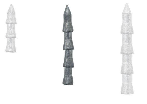 EA Lazer Nail Sinker Lead, Size: 1/16oz, 10pk