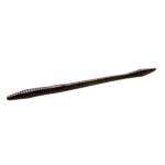 Zoom Trick Worm 6.5-Inch, 20pk, Black with Red Glitter