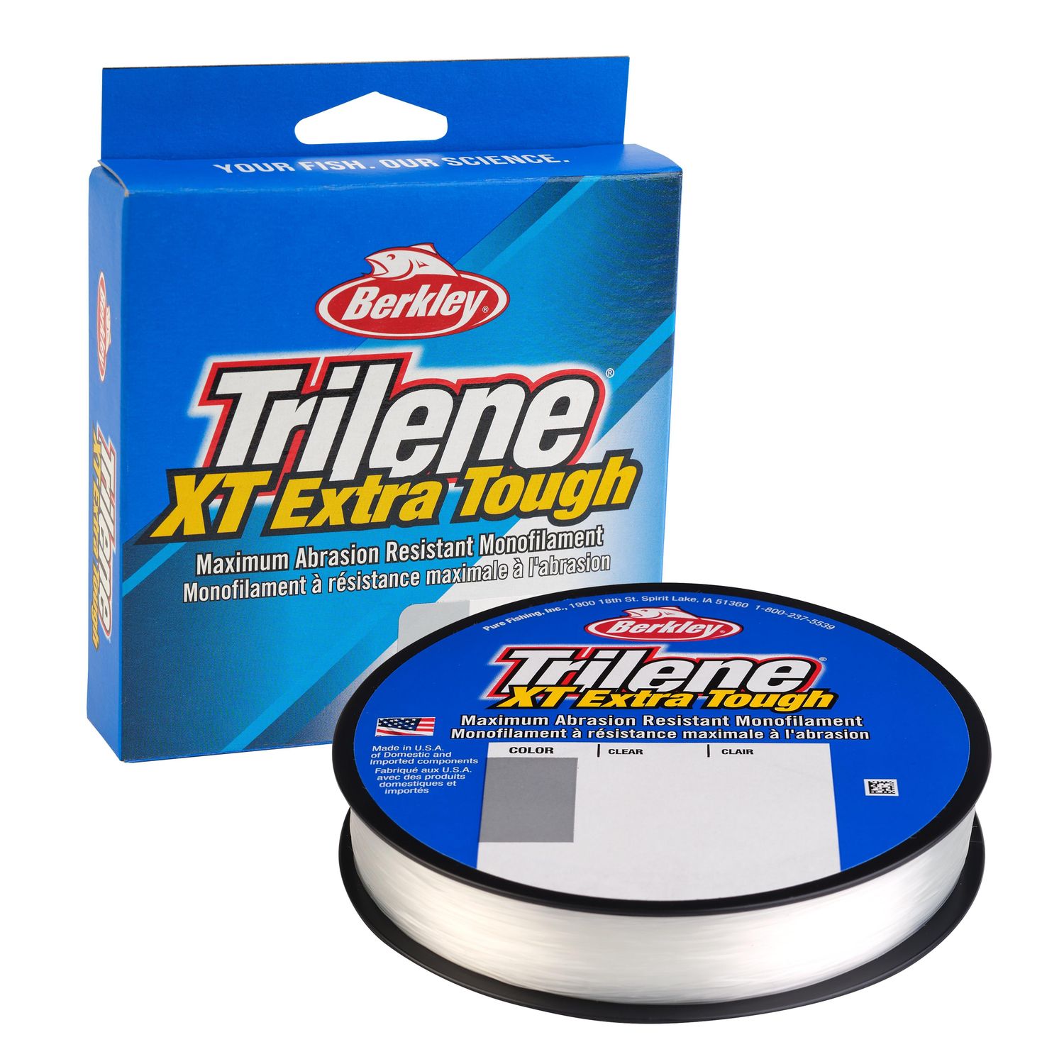 Berkley Trilene XT Monofilament, Color: Clear, Size: 270yd, 20lb