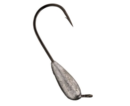 Strike King TG Tube Jig Head Unpainted 4pk,, Size: 1/4oz