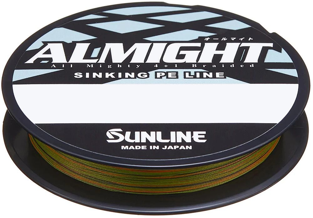 Sunline Almight Braid Olive-Camo 165yd, Size: 7lb