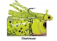Gitzit 1.5-Inch Micro Little Tough Guy 1/25oz #8hk 2pk, Chartreuse