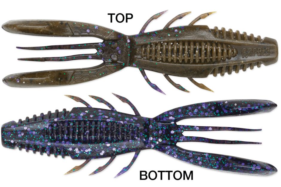 Crush City Bronco Bug 4" 6pk, Color: Bama Craw