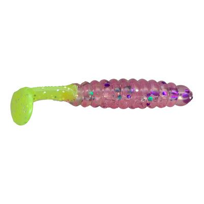 Charlie Brewer 1-1/2-Inch Crappie/Panfish Slider Grub 15/box