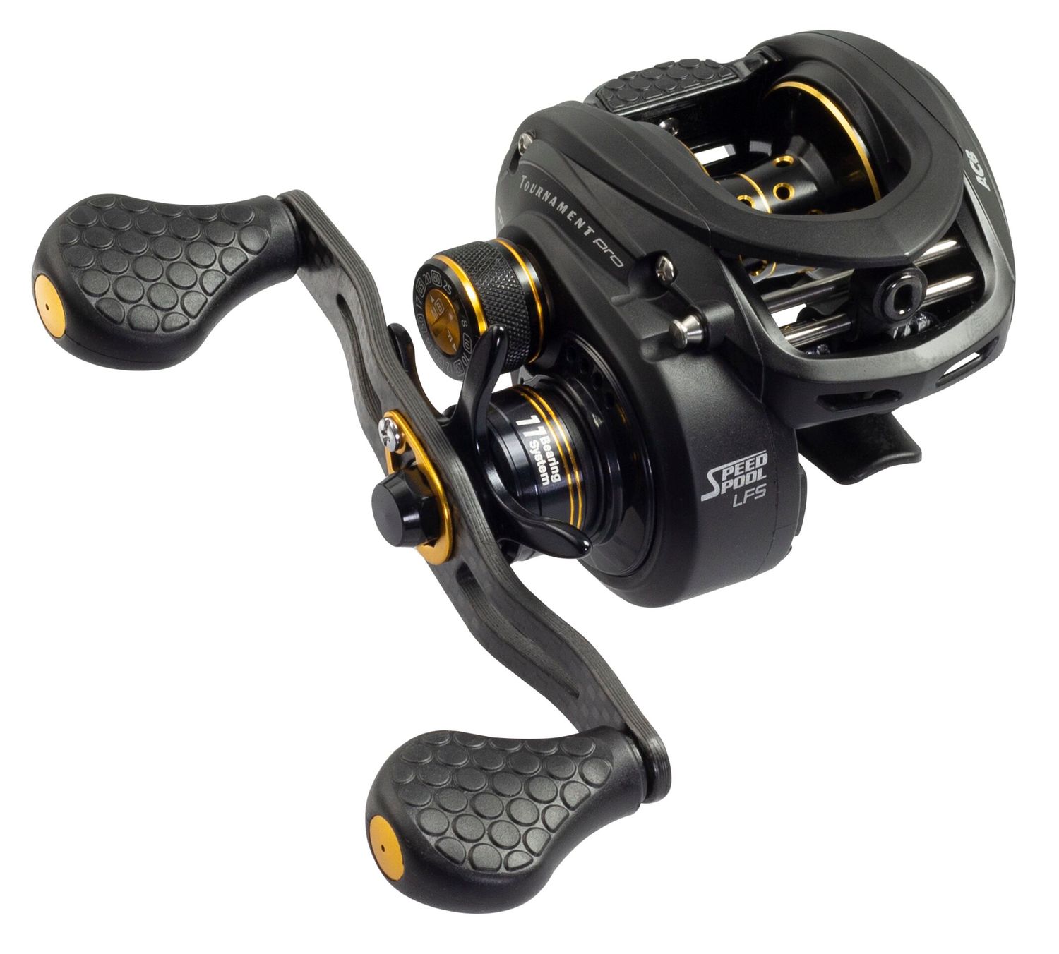Lews Reel Trmnt Pro G BC 10+1BB 12/120 6.2oz, Color: RH, Size: 6.8:1