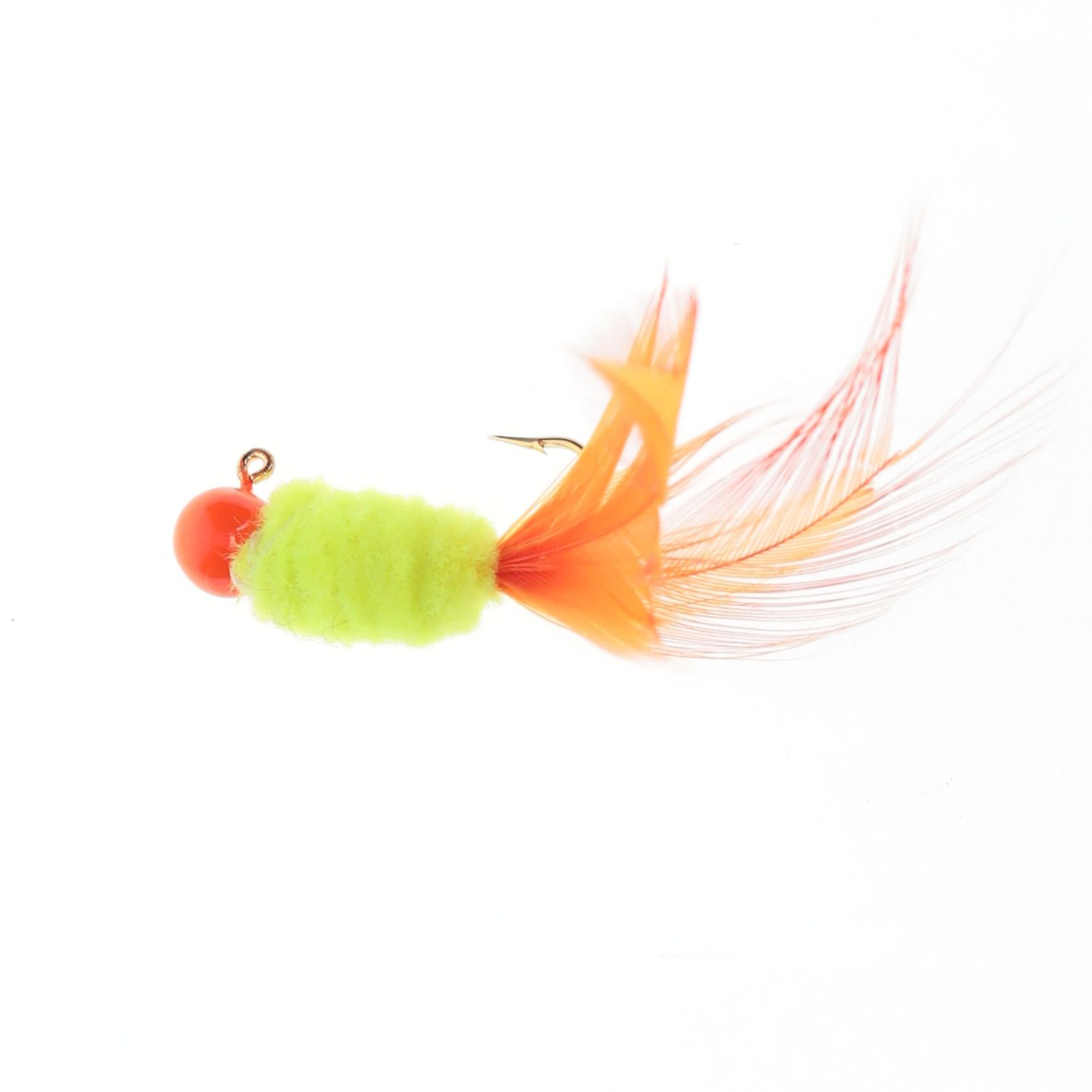 Strike King Mr Crappie Slab Daddy Live Hair Jig, Color: Gator Bait, Size: 1/16oz