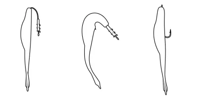 Core Tackle Scamper Rig 3pk