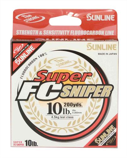 Sunline Super FC Sniper - Clear, Size: 10lb, 200yd