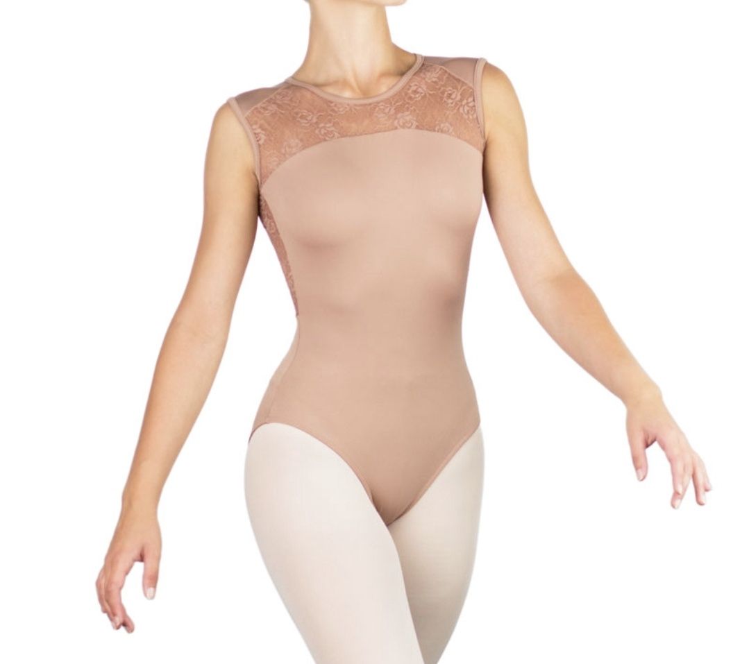 Ballet Rosa Rita Leotard, Colour: Cafe, Size: T38
