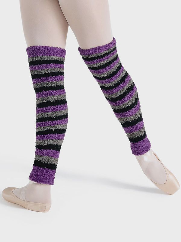 Capezio 24&quot; Harmonie Striped Legwarmers