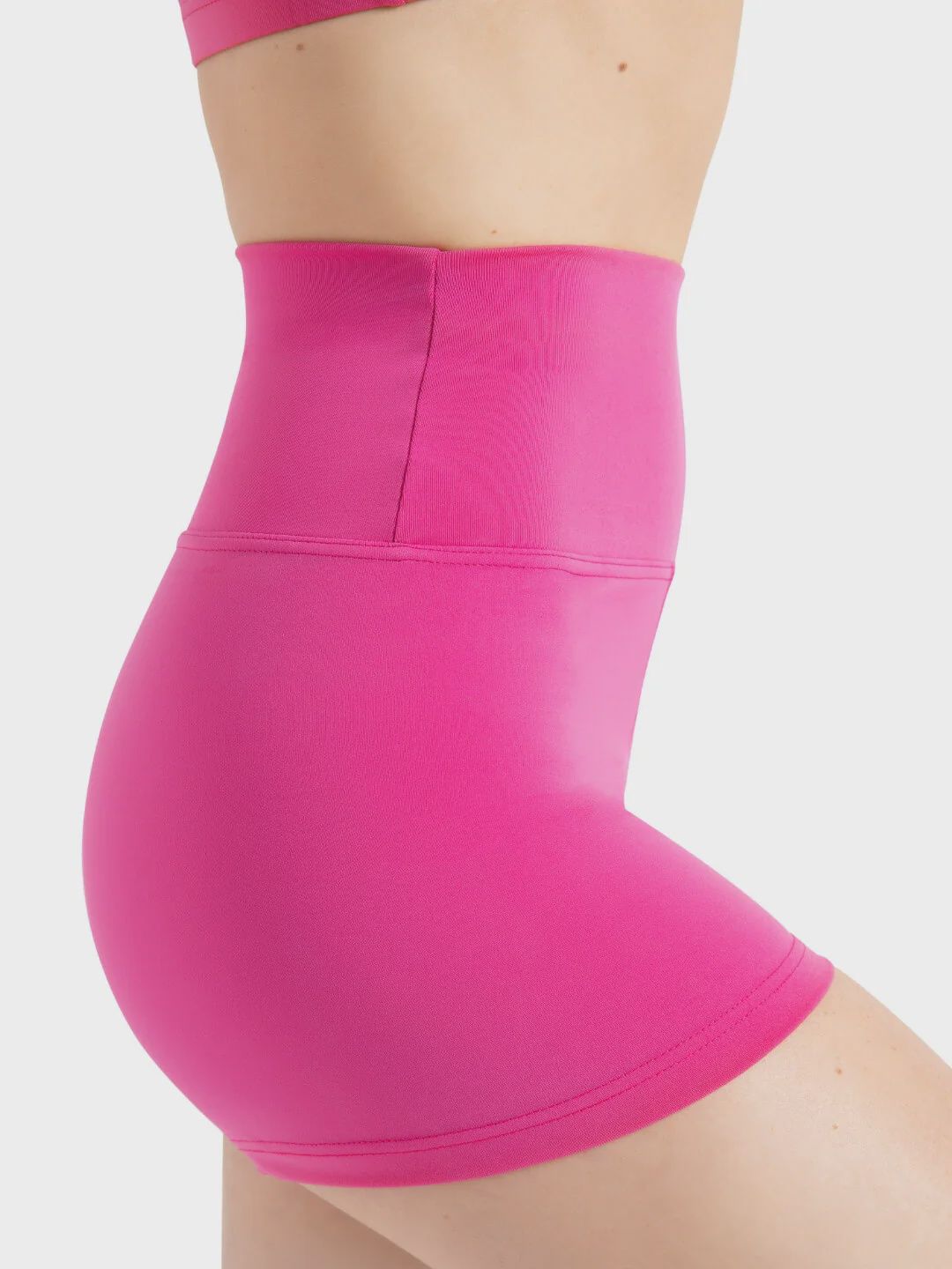 Capezio High Waisted Shorts - Child, Colour: Hot Pink, Size: Med