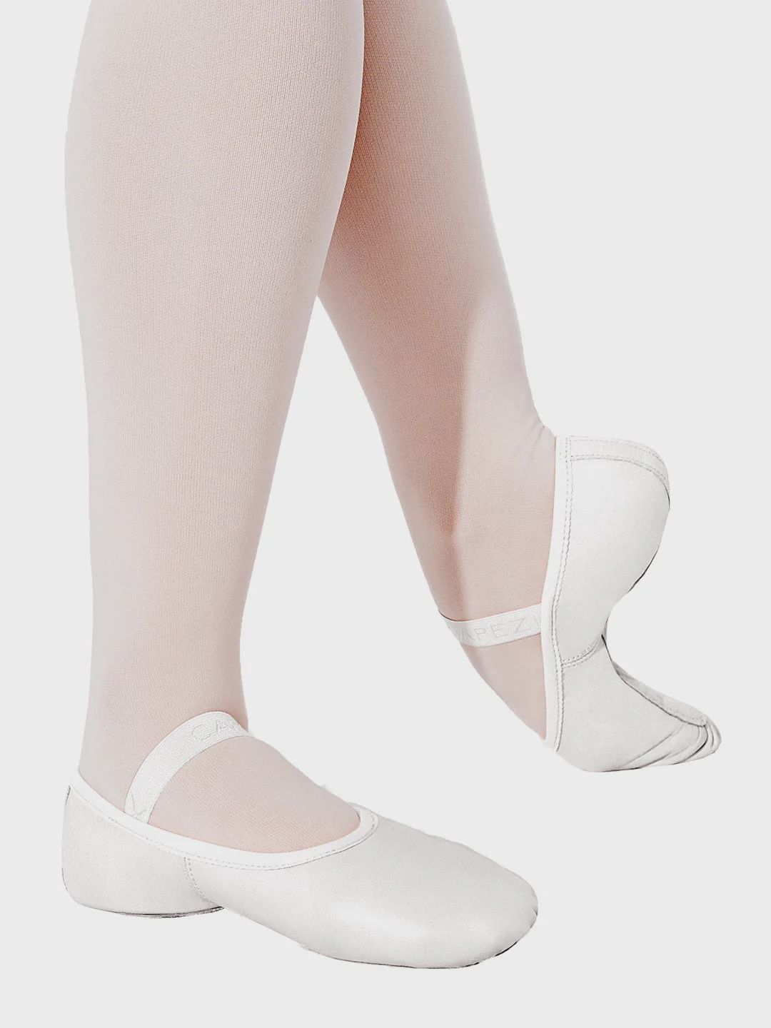 Capezio Lily Full Sole Ballet Shoe - White - 212C, Size: 13, Width: W