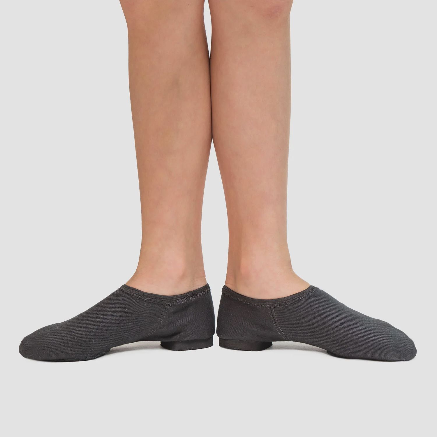 So Danca Jill Stretch Canvas Jazz Shoe - Child - JZ75S, Colour: Black, Size: 11