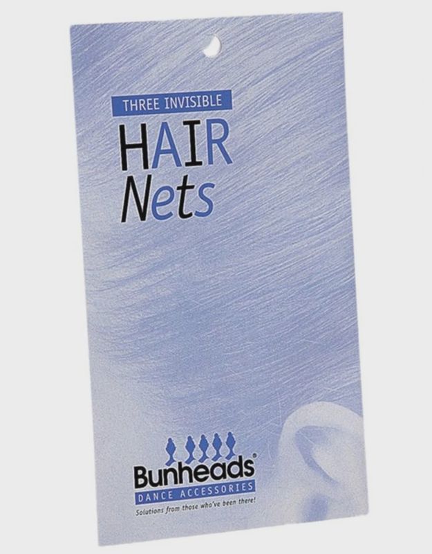 Bunheads Black Hair Nets - BH424