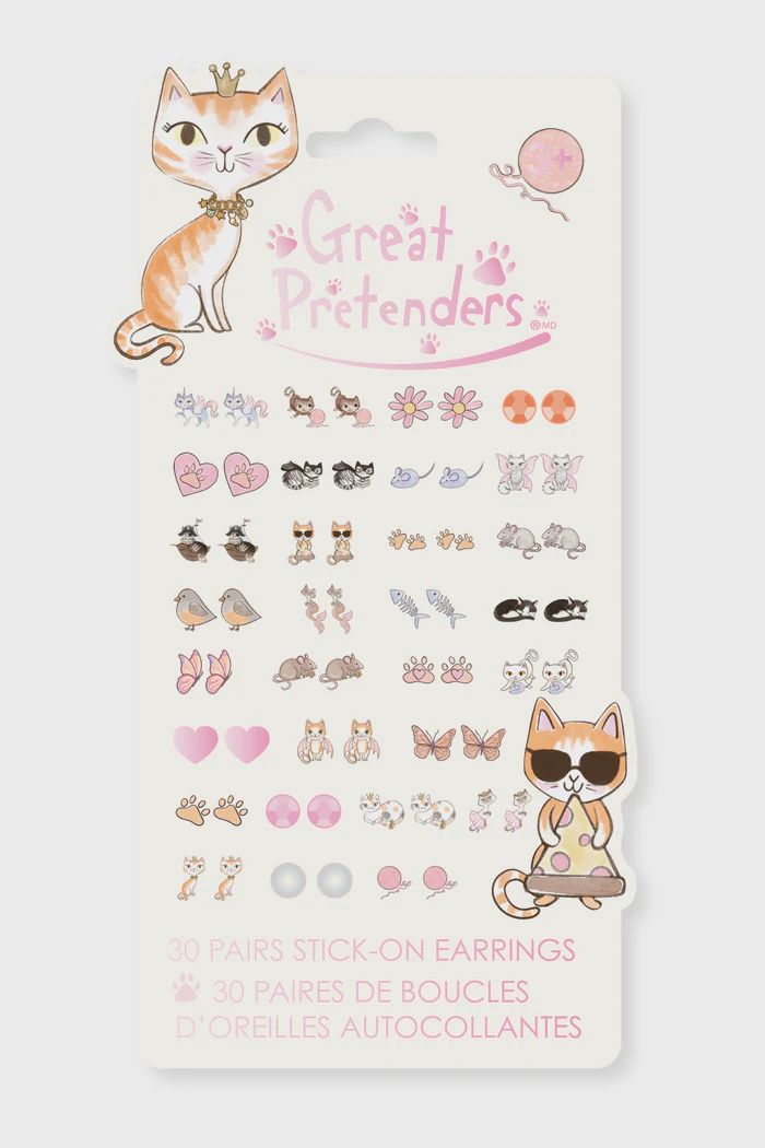 Great Pretenders Paw-some Sticker Earrings