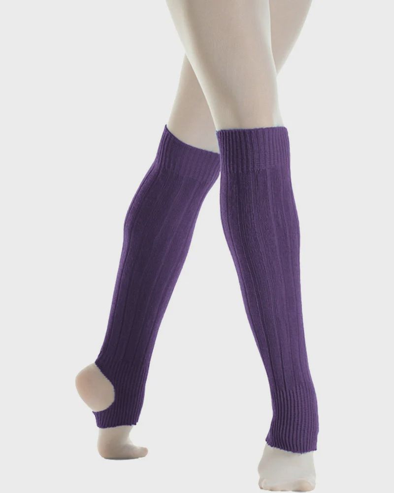 Mondor Stirrup Legwarmers - MO255, Colour: Purple