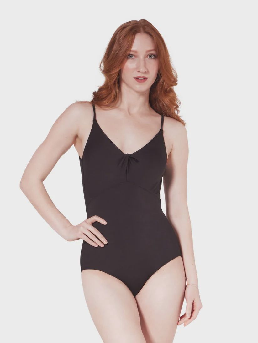Capezio Carrara Cami Leotard, Colour: Black, Size: XS